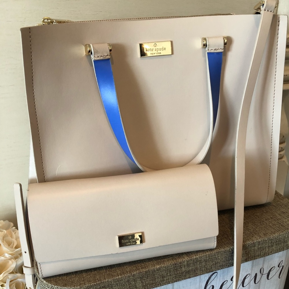 Kate Spade purse and matching wallet